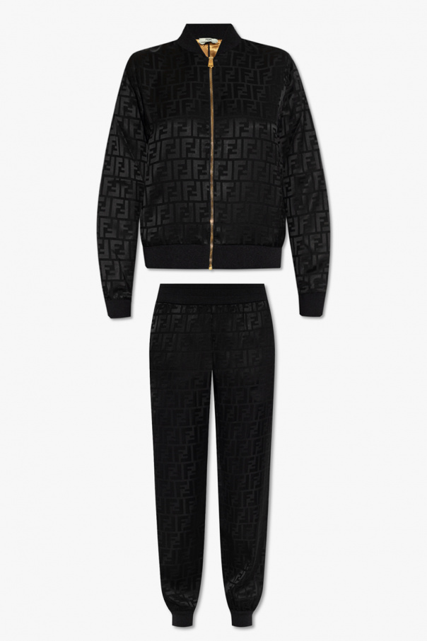 Fendi 2025 black tracksuit